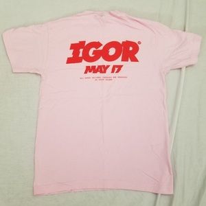 Golf want Tyler the creator pink T-shirt size small